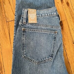 NWT Madewell Perfect Vintage Straight Jean Size 26 Seyland Wash